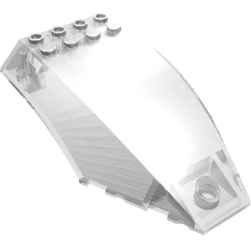 Windscreen 10 x 6 x 2 Curved