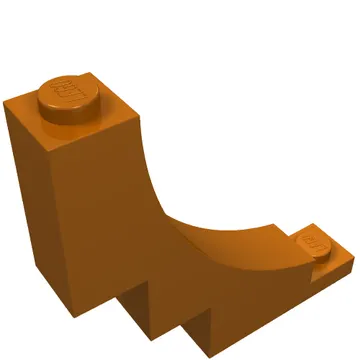 Brick Curved 1 x 5 x 4 Inverted