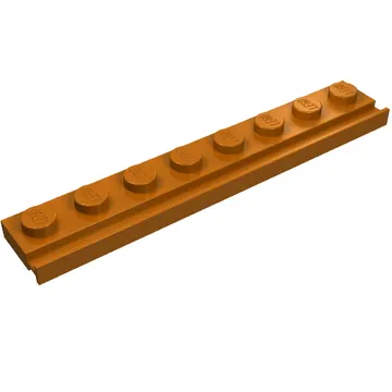 Plate Special 1 x 8 with Door Rail