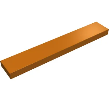 Tile 1 x 6 with Groove
