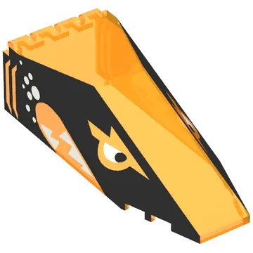 Windscreen 10 x 4 x 2 1/3 Canopy with Black Aquasharks Print