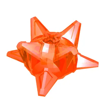 Large Figure Weapon Spiked Ball, Half