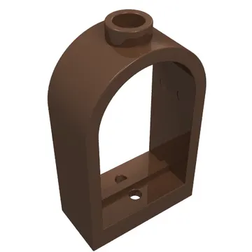 Window 1 x 2 x 2 2/3 with Rounded Top