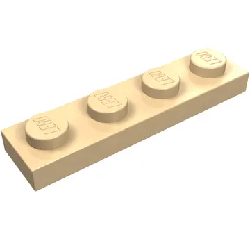 Plate 1 x 4