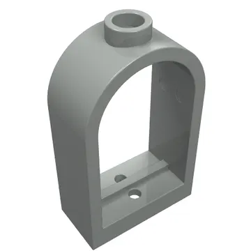 Window 1 x 2 x 2 2/3 with Rounded Top
