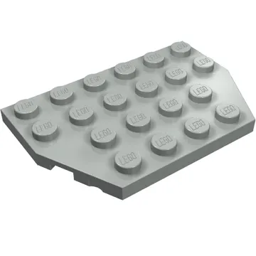 Wedge Plate 4 x 6 Cut Corners