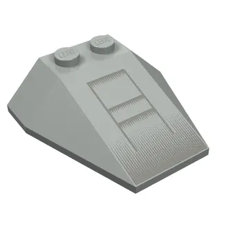Brick Wedged, Sloped 4 x 4 Triple, No Stud Notches with X-wing Nose Print