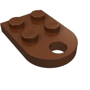 Plate Special 3 x 2 with Rounded End, Hole