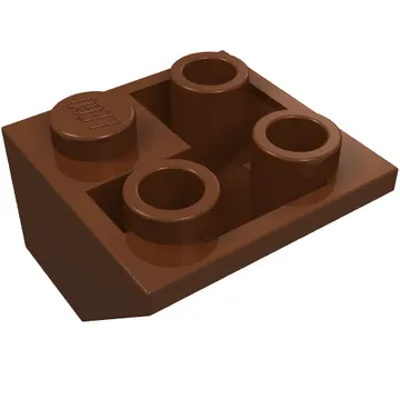 Brick Sloped Inverted 45° 2 x 2 Double Convex