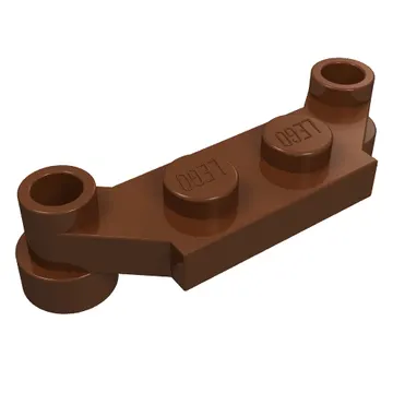 Plate Special 1 x 4 Offset with Bar Holes