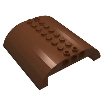 Brick Curved 8 x 8 x 2 Double