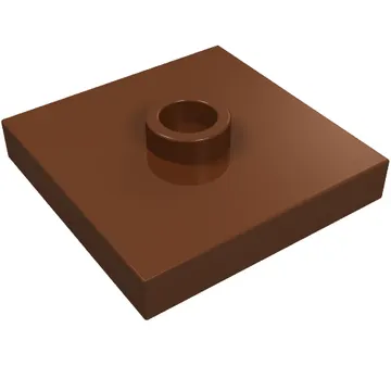 Plate Special 2 x 2 with Groove and Center Stud (Jumper)
