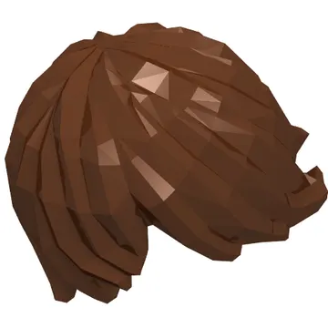 Hair Tousled with Side Part