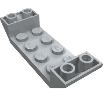 Brick Sloped Inverted 45° 6 x 2 Double with 2 x 4 Recessed