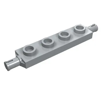 Plate Special 1 x 4 with Wheels Holder