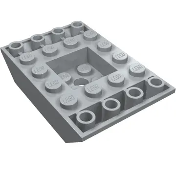 Brick Sloped Inverted 45° 6 x 4 Double with Recessed Center