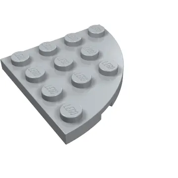 Plate Round Corner 4 x 4