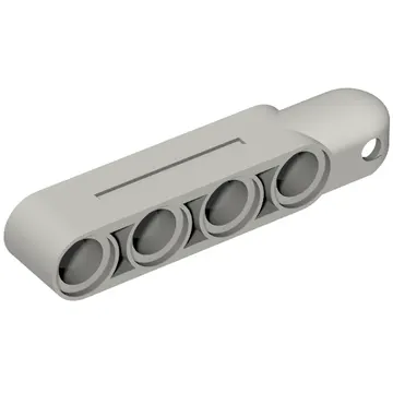 Technic Steering Arm 5 x 1 with Towball Socket (Type2)