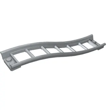 Vehicle Track, Roller Coaster Ramp Small, 3 Bricks Elevation