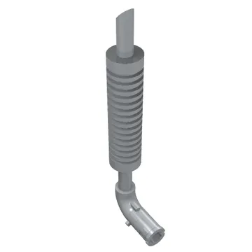 Exhaust Pipe with Technic Pin