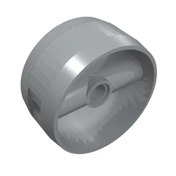 Technic Cylinder 4 x 4 with Pin Holes and Centre Bar, Closed Sides on Bar