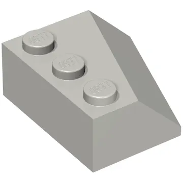 Brick Wedged, Sloped 45° 3 x 3 Left