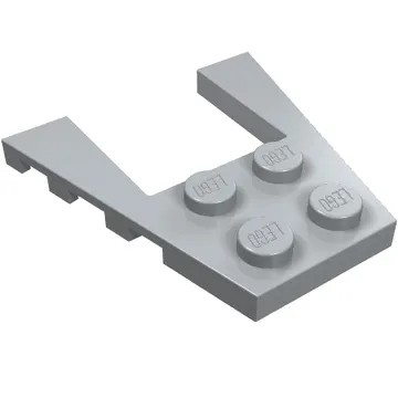 Wedge Plate 4 x 4 with 2 x 2 Cutout