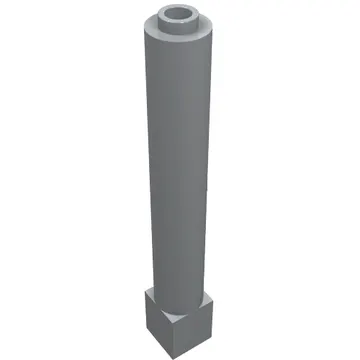 Support Round 1 x 1 x 6 Solid Pillar