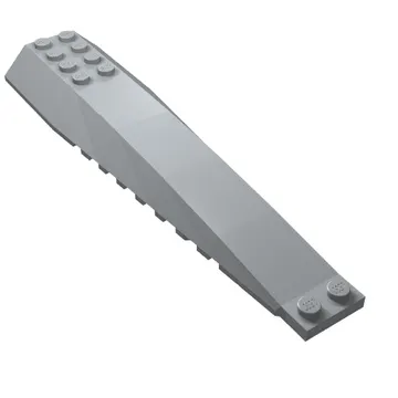 Brick Wedged, Curved 16 x 4 Triple with Inner Ridges