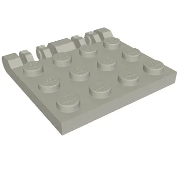 Hinge Plate 3 x 4 Locking Dual 2 Finger, 7 teeth