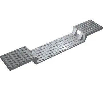 Vehicle Base, Train 6 x 34 Split-Level without Bottom Tubes