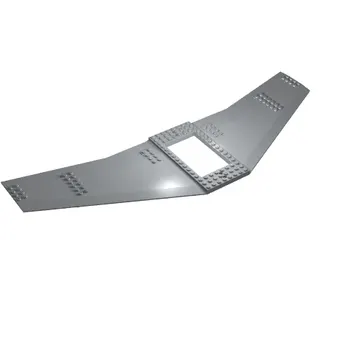 Wing Plate 20 x 56 with 6 x 10 Opening and 4 Holes
