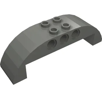 Brick Curved 2 x 8 x 2 Double