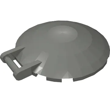 Dish 6 x 6 Inverted - No Studs with Handle