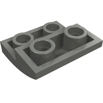 Brick Curved Inverted 2 x 2 x 2/3