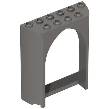 Panel 2 x 6 x 6 with Gothic Arch