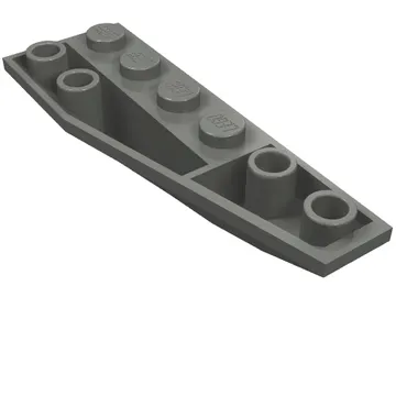 Brick Wedged, Curved Inverted 6 x 2 Right