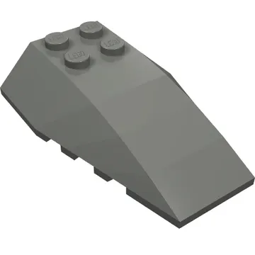 Brick Wedged, Curved 6 x 4 Triple