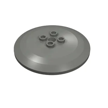 Dish 6 x 6 Inverted (Radar) with Hollow Studs