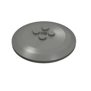 Dish 6 x 6 Inverted (Radar) with Solid Studs