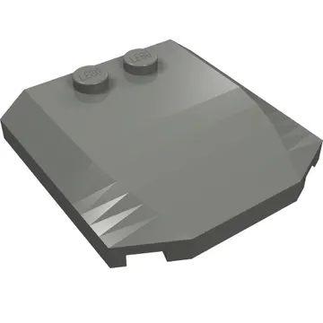 Brick Wedged, Curved Triple 4 x 4 x 2/3 with 2 Studs