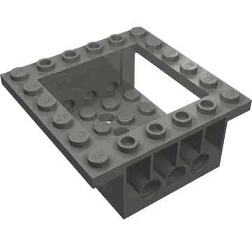 Cockpit 6 x 6 x 2 Cabin Base with Technic Holes