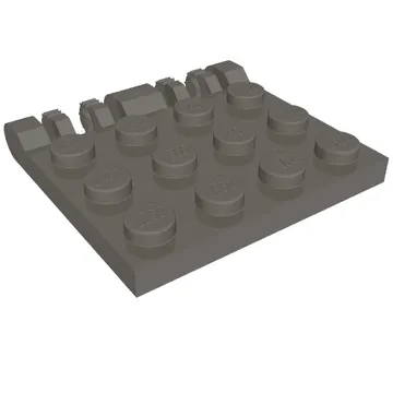 Hinge Plate 3 x 4 Locking Dual 2 Finger, 7 teeth