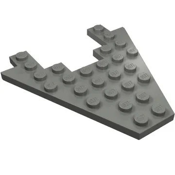 Wedge Plate 8 x 8 with 3 x 4 Cutout