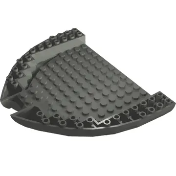Boat Hull Section, Brick 16 x 13 x 2