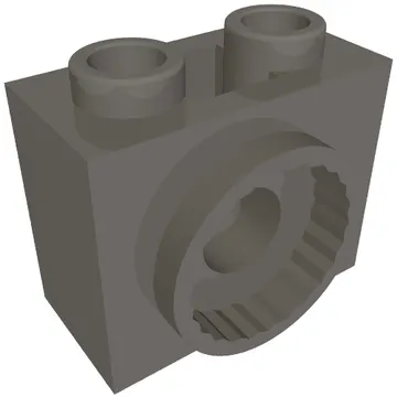 Brick Special 1 x 2 x 1 1/3 with Rotation Joint Socket