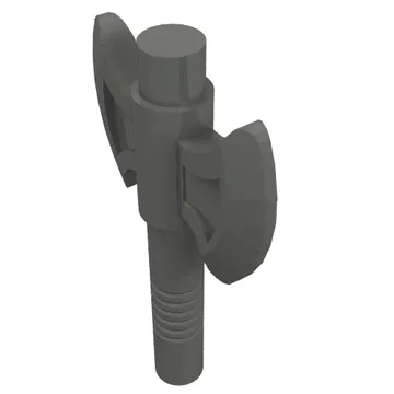 Weapon Axe with Twin-Blade