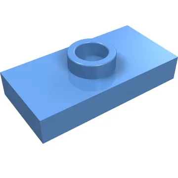 Plate Special 1 x 2 with 1 Stud with Groove (Jumper)