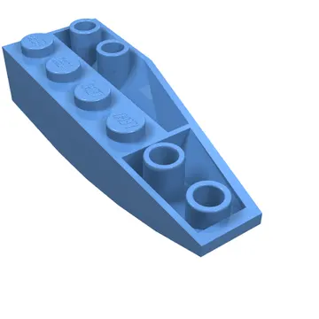 Brick Wedged, Curved Inverted 6 x 2 Left