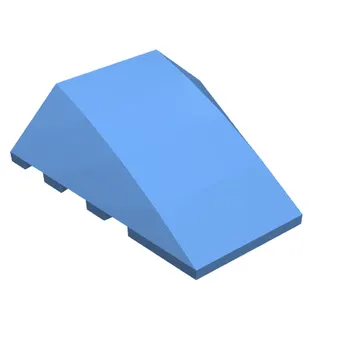 Brick Wedged, Curved 4 x 4 No Top Studs